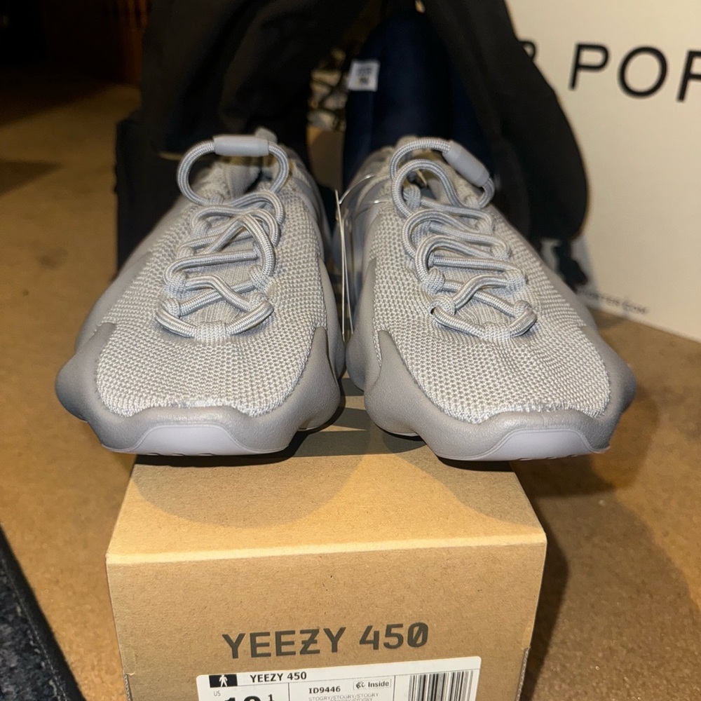 100% Authentic Yeezy 450 “Stone Grey